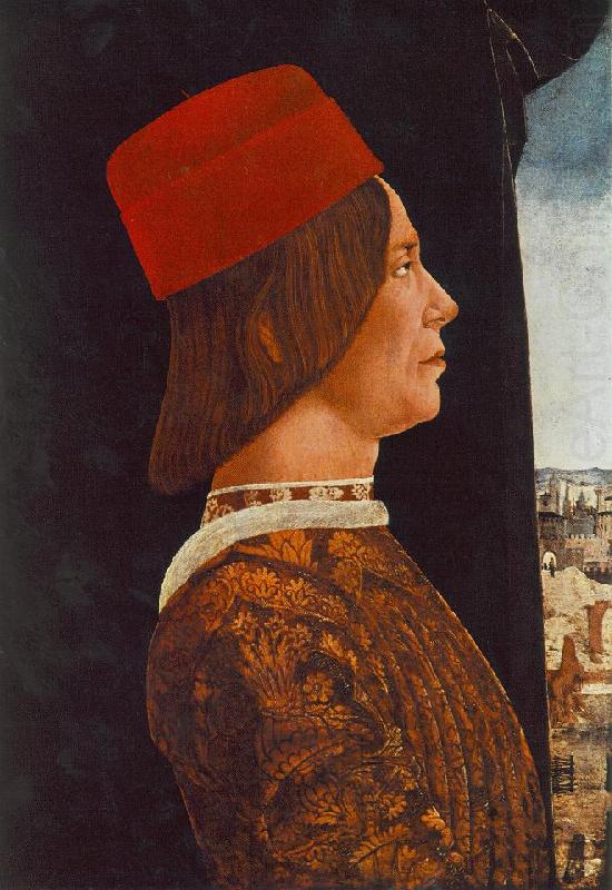 Portrait of Giovanni II Bentivoglio, Ercole de Roberti